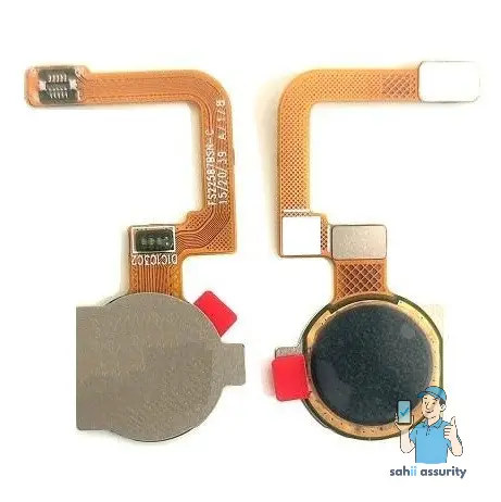 Fingerprint Sensor with Flex Cable for Realme 7i Black